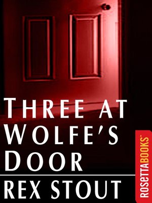 cover image of Three at Wolfe's Door